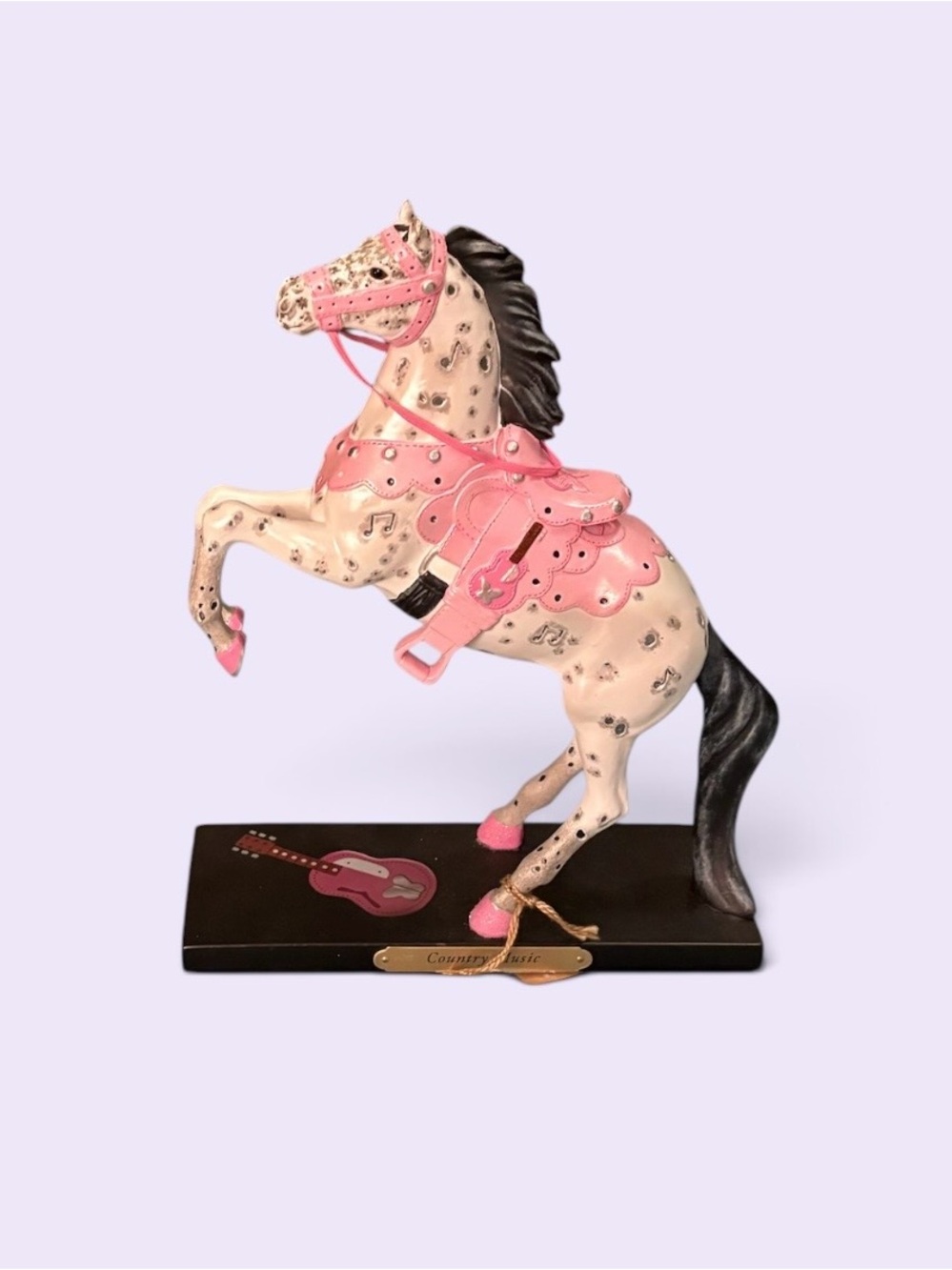 New Collectible horse figurine, the trail of painted ponies, country, music.